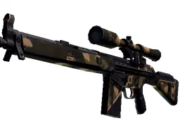 G3SG1 | Black Sand (Battle-Scarred)