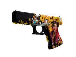 Glock-18 | Bullet Queen (Well-Worn)