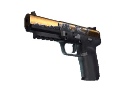 Five-SeveN | Copper Galaxy (Field-Tested)