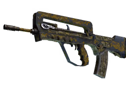 FAMAS | Macabre (Battle-Scarred)