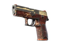 P250 | Red Tide (Battle-Scarred)