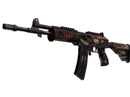 Galil AR | Crimson Tsunami (Battle-Scarred)