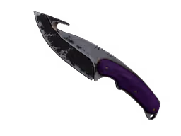 ★ Gut Knife | Ultraviolet (Battle-Scarred)