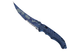 ★ Flip Knife | Bright Water (Well-Worn)