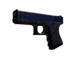 Glock-18 | Blue Fissure (Battle-Scarred)